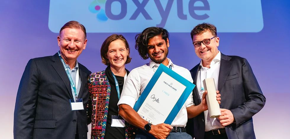 Oxyle team received award