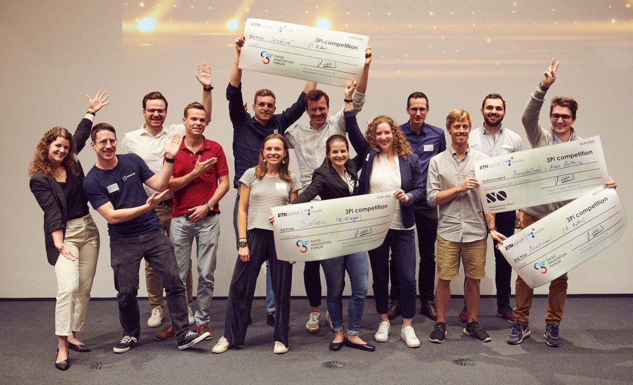 Three ETH Pioneer Fellows win the 3Pi Pitch competition