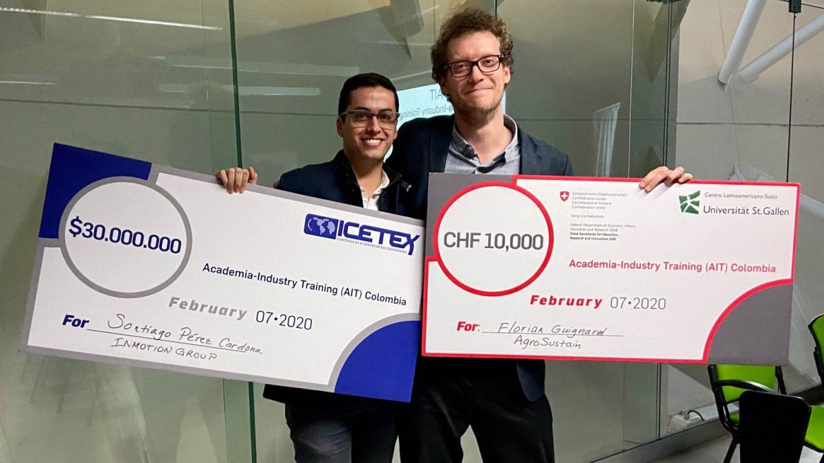 AIT Colombia bestows CHF 10'000 onto AgroSustain