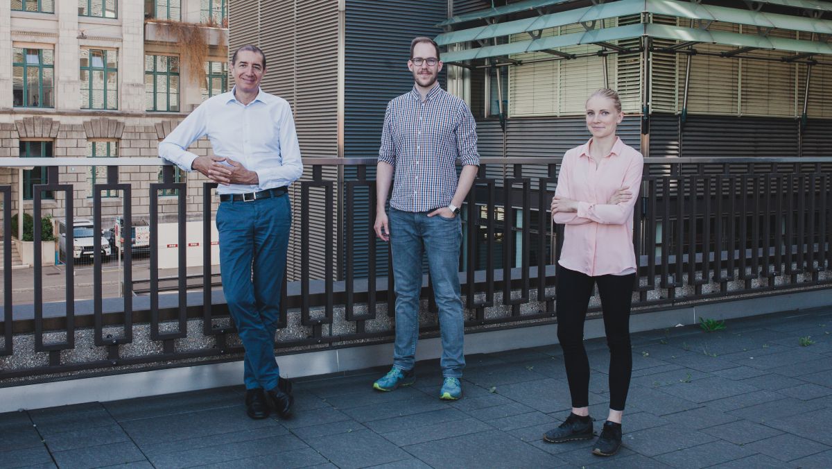 Antefil co-founders (from left to right): Paolo Ermanni (technical lead), Christoph Schneeberger (executive lead), Nicole Aegerter (operational lead).