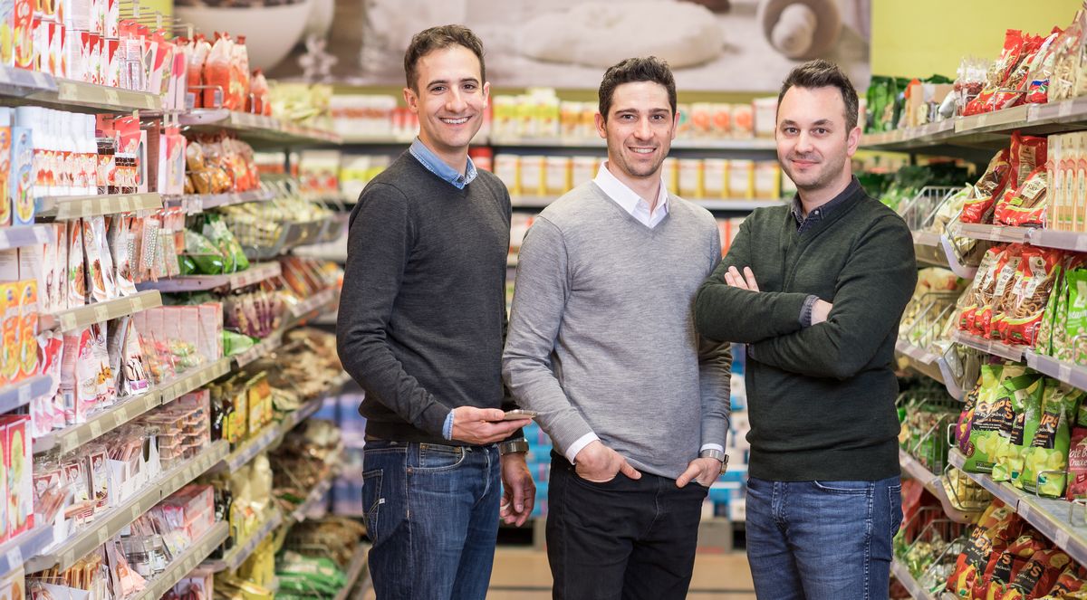 Bring! founders: Marco Cerqui, Dominic Mehr, Sandro Strebel.