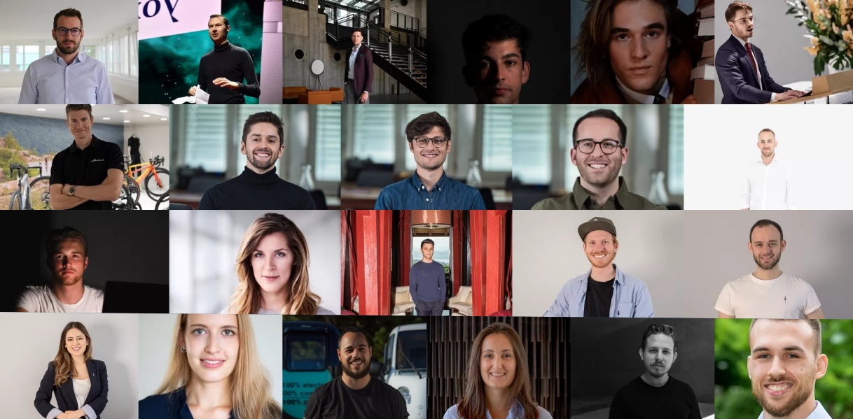 Forbes 30under30 Swiss startup founders