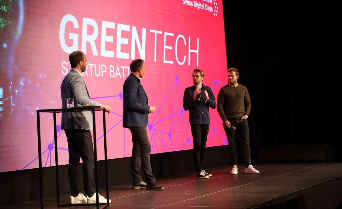 Die viboo-Gründer beim GreenTech Startup Battle