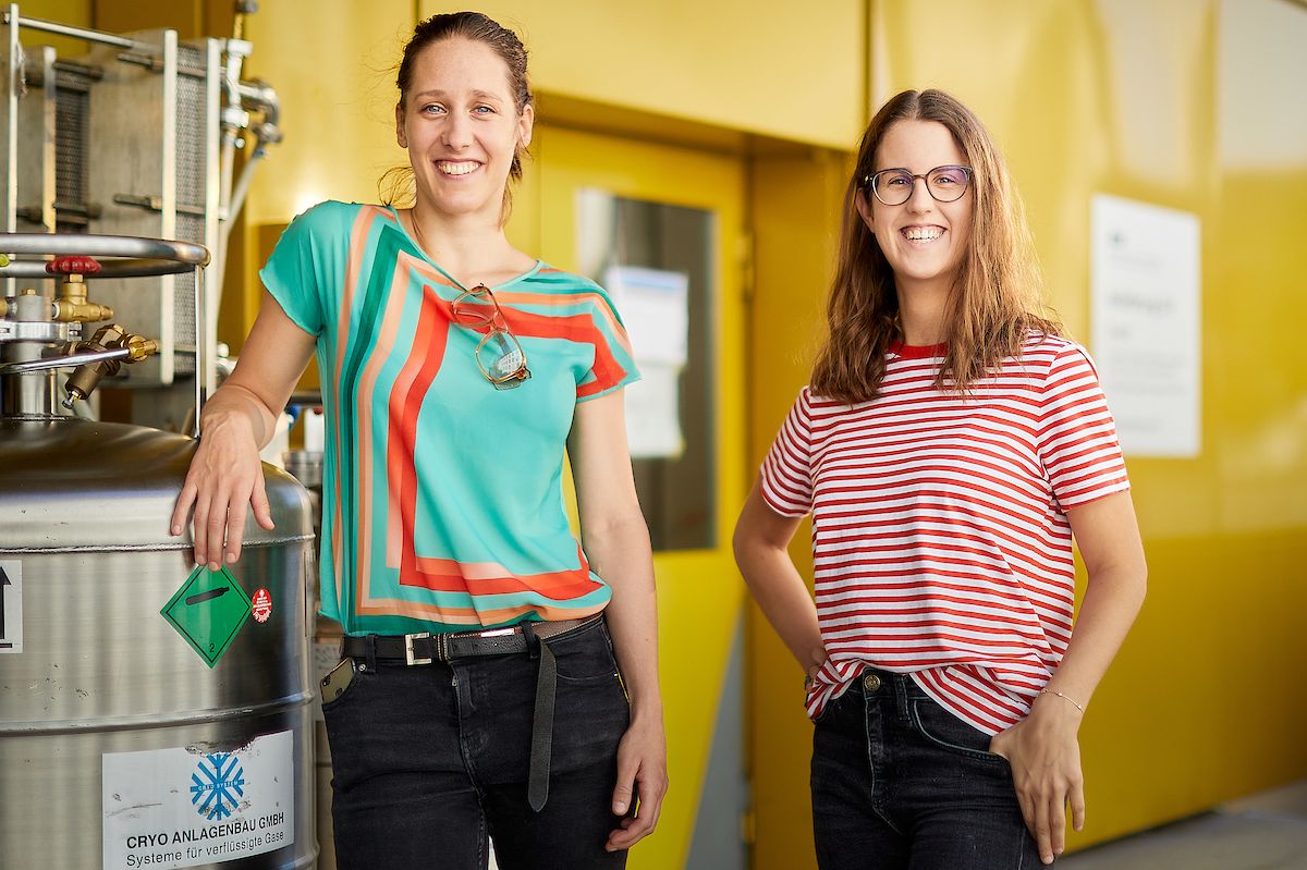 Groam’s core team: Dr. Zuzana Sediva (left) and Sophie Grimm (right)