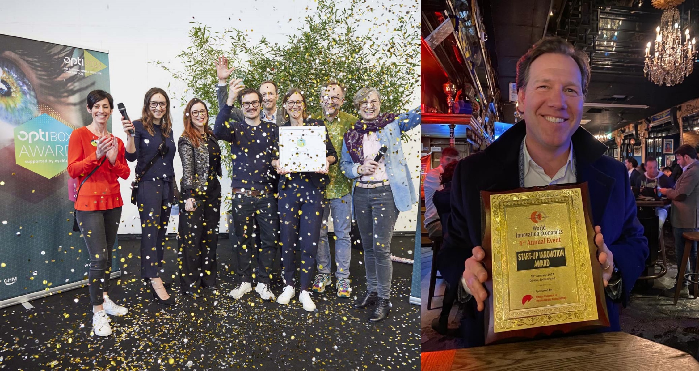 Five Swiss startups on the winners’ podium