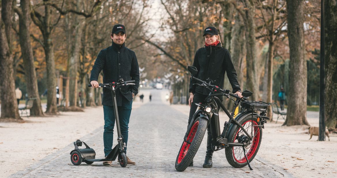 Miloo bike and scooter