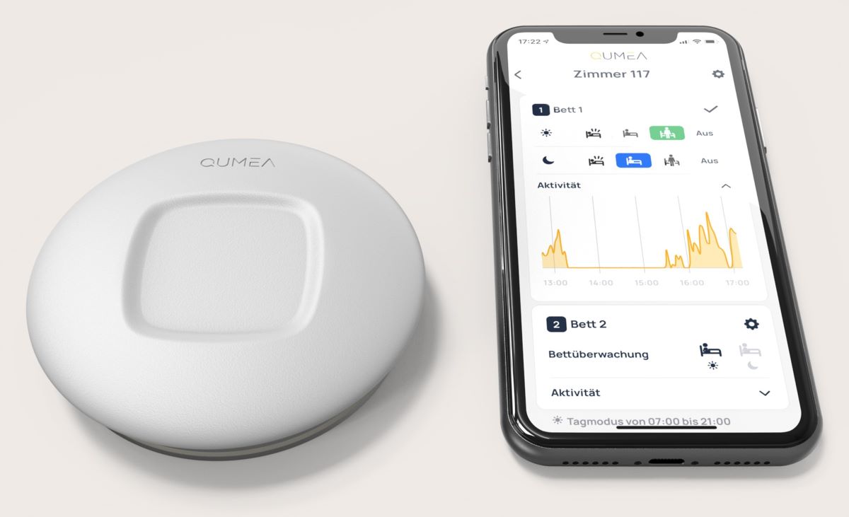 QUMEA-Sensor und App