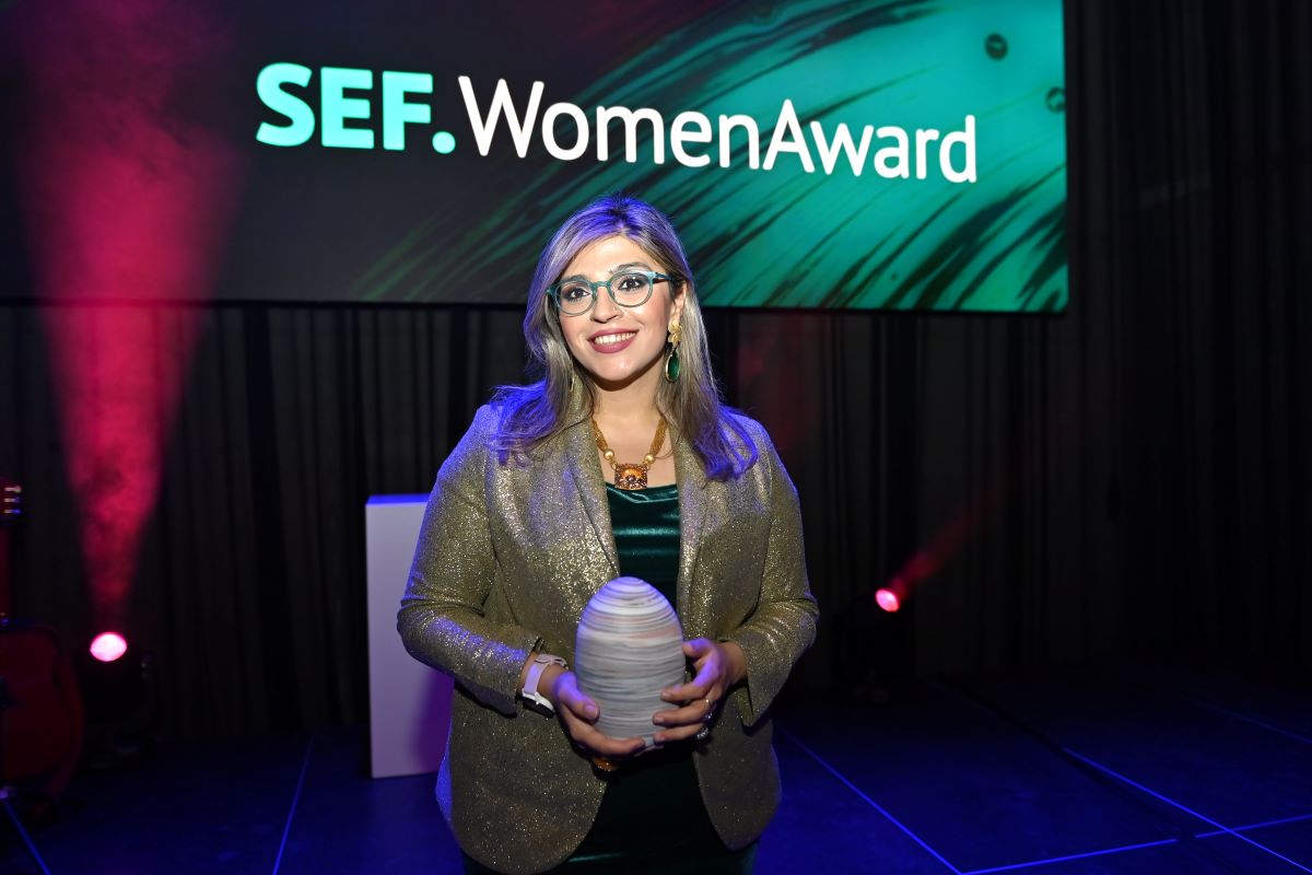 SEF.WomenAward-Gewinnerin Fajer Mushtaq