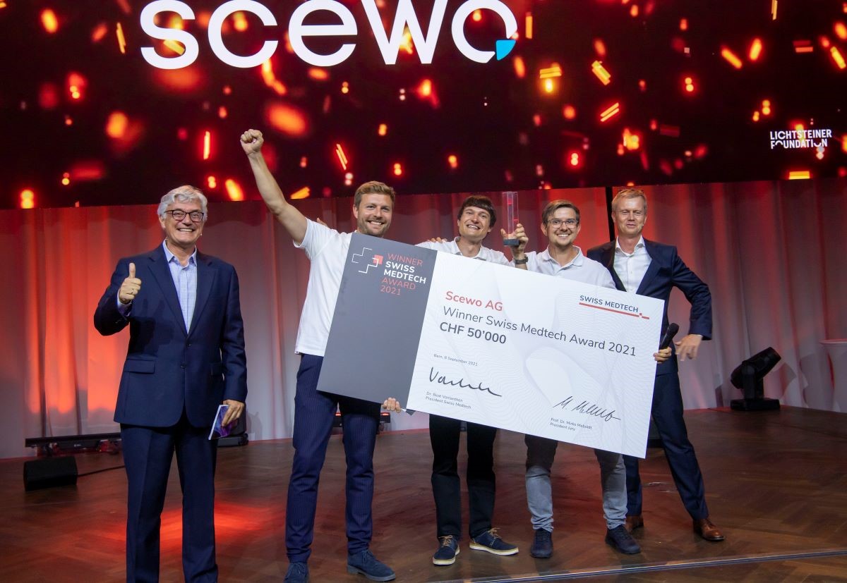 Das Winterthurer Startup Scewo gewinnt den Swiss Medtech Award 2021