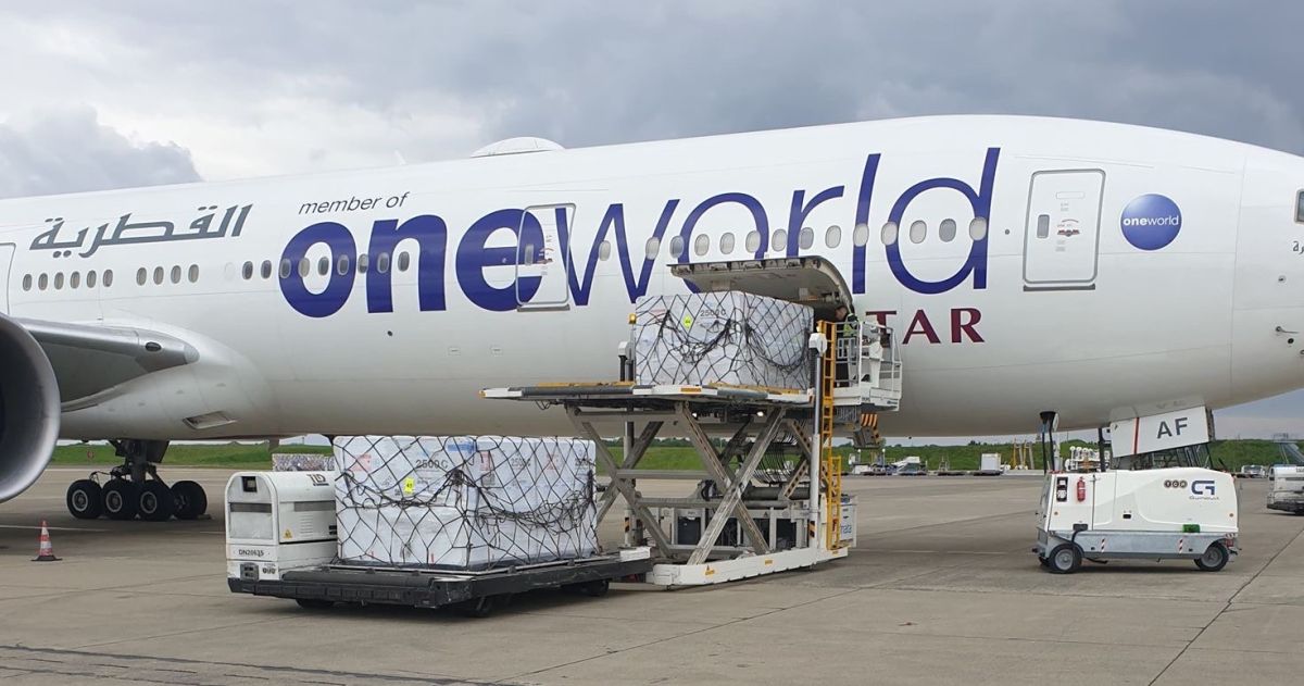 Qatar Airways Cargo with SkyCell Hybrid Pharma Container