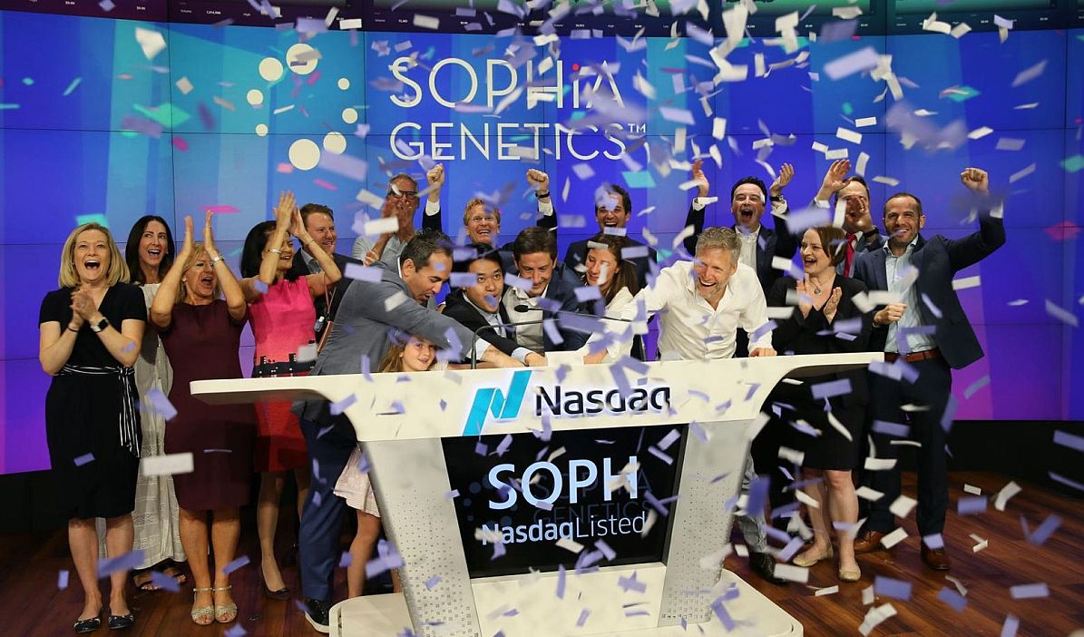 SOPHiA GENETICS celebrates successful IPO after raising $234M