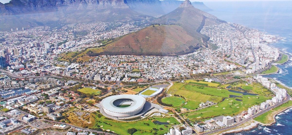 South Africa Aerial view