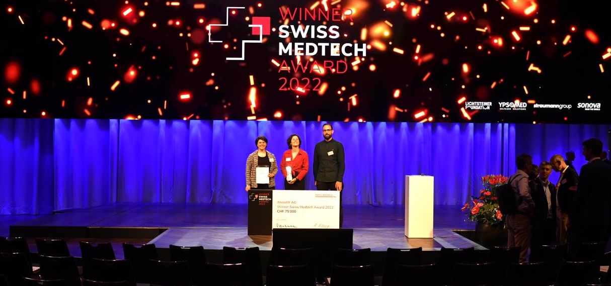 Swiss Medtech Award für AlveoliX