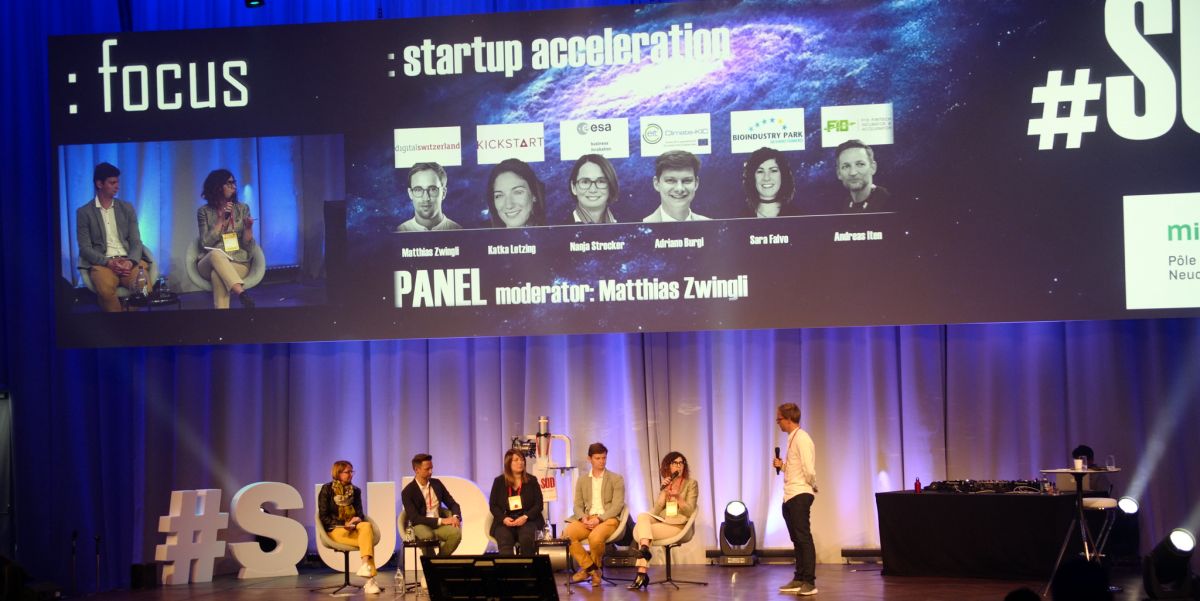 Accelerator Network panel discussion at Startup DAYs 2019