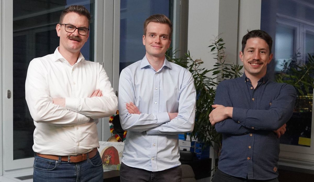 EthonAI founder (L-R): Torbjørn Netland; Julian Senoner, Bernhard Kratzwald