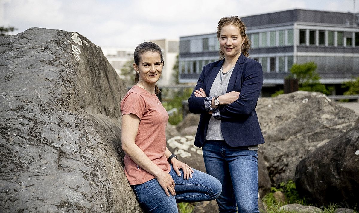 L-R: Nicole Kleger (CTO) and Simona Fehlmann (CEO)