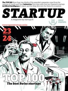 Top 100 Swiss Startup Award Magazine