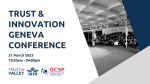 Trust & Innovation Geneva Conference