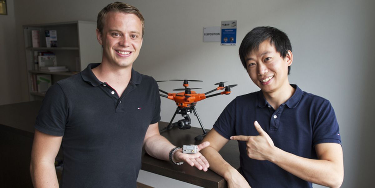 Zhenzhong Su, CEO & Co-founder (right) and Lukas Meier, COO & Co-founder.