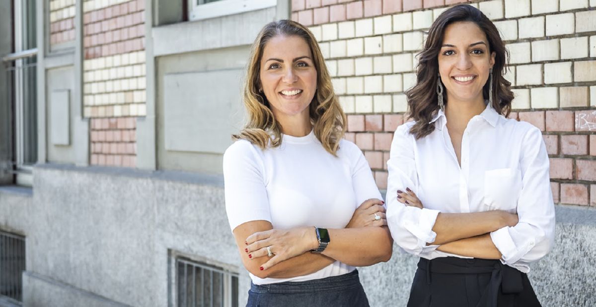 COO Juliana Gallo (left) and CEO Fernanda Barrence Mutz (right)