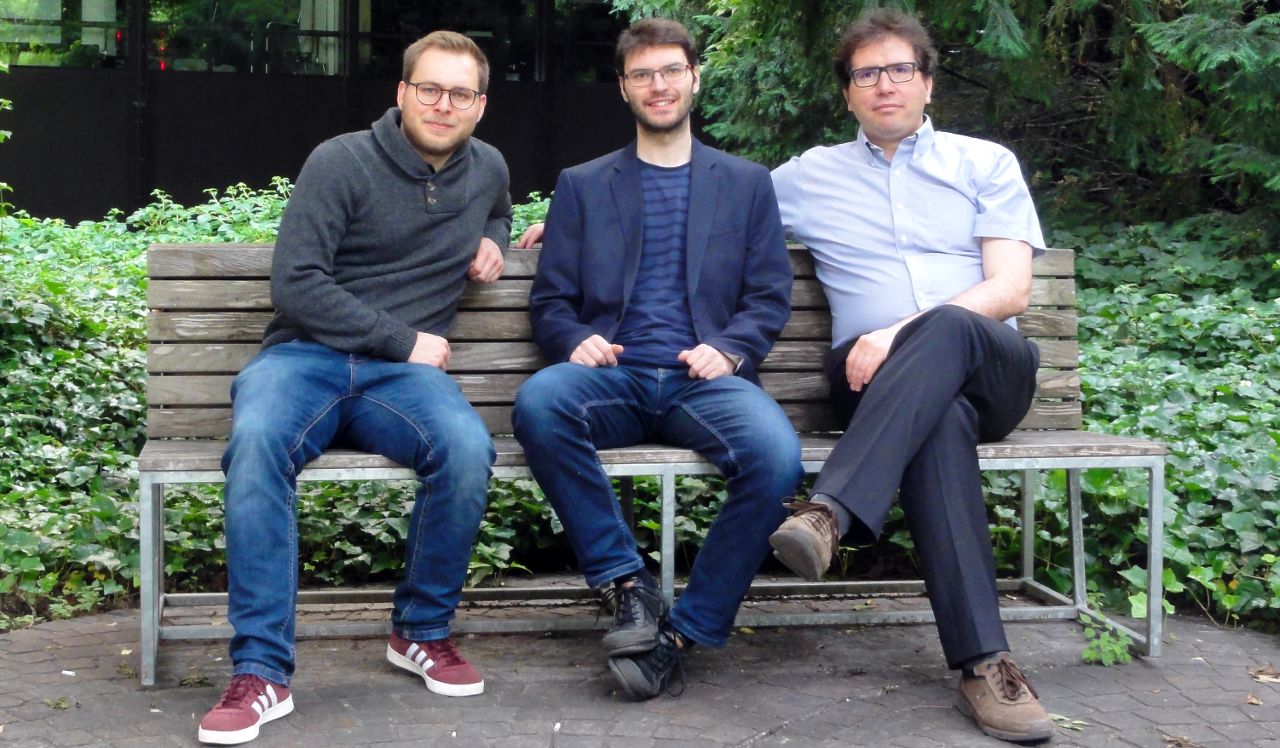 Fabian Walter, Timo Schneider, Ali Ö. Altun (from left to right)