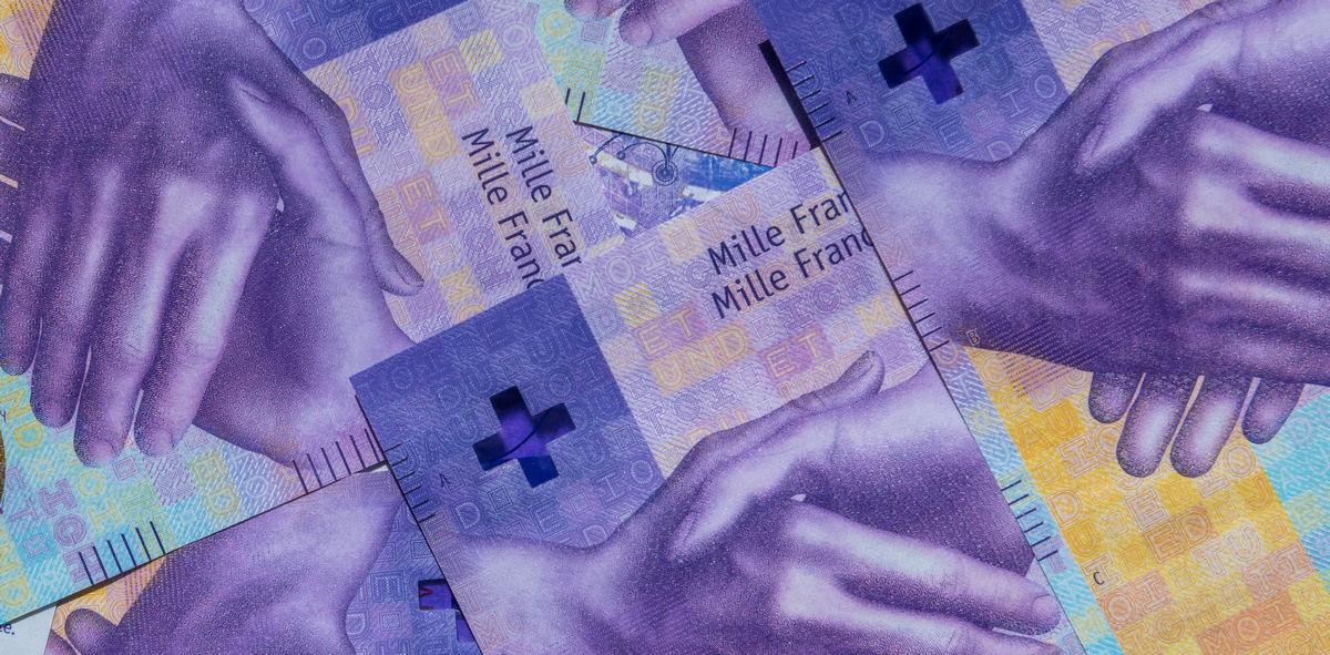 Swiss Francs notes