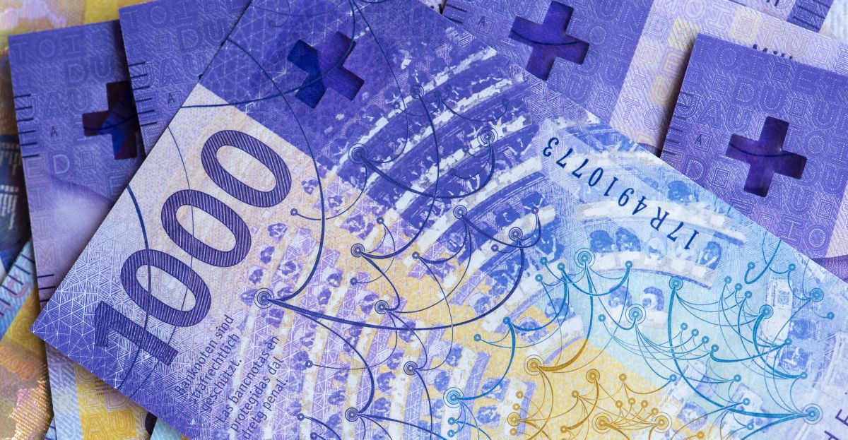 symbolic picture Swiss francs