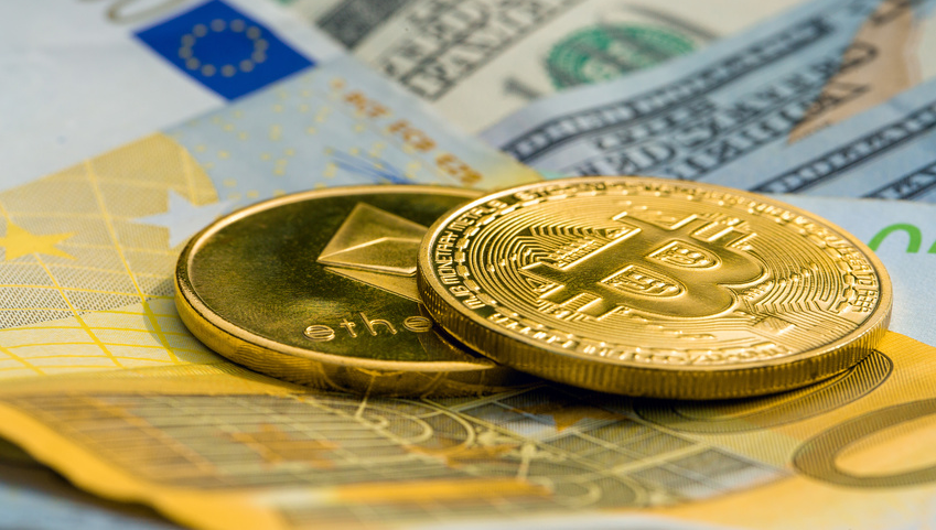 Bitcoin Dollar Euro