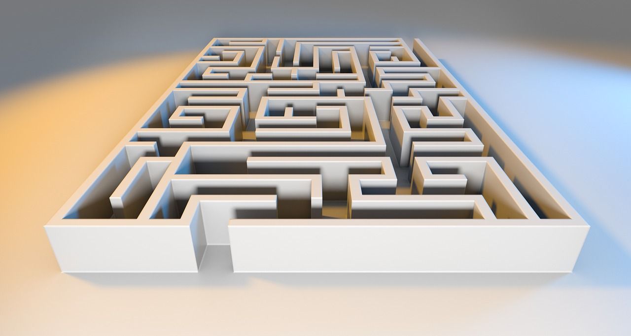 symbolic picture maze