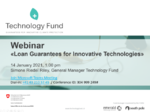 Webinar «Loan Guarantees for Innovative Technologies»